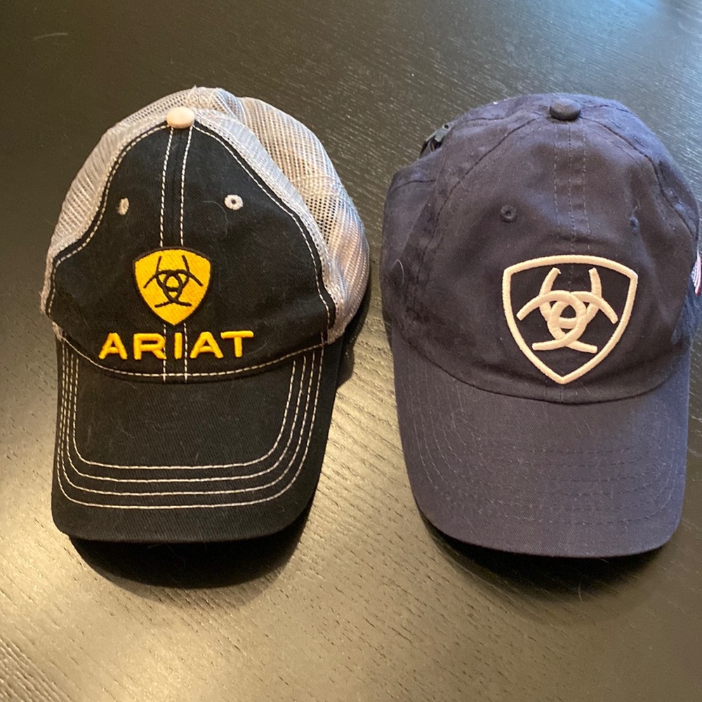 COPY - Ariat hats- 2 hats. In great shape. Hardly ever worn.